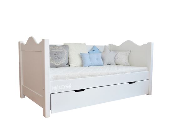 Детская кровать из массива с ящиками Софа Мелия, КОД:MS1030, images №3, magsale.ru