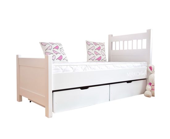 Детская кровать из массива с ящиками София, КОД:MS1028, images №1, magsale.ru