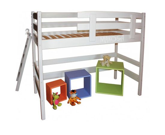 Кровать чердак из массива сосны Царь горы​, КОД:MS1017, images №3, magsale.ru