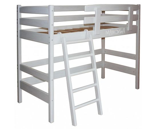 Кровать чердак из массива сосны Царь горы​, КОД:MS1017, images №1, magsale.ru