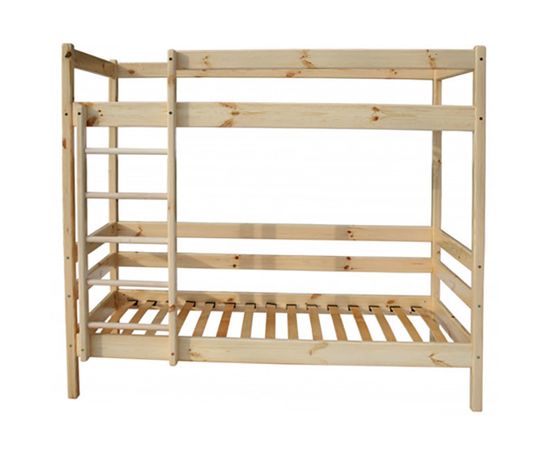 Двухъярусная кровать из массива сосны Велес, КОД:MS1004, images №4, magsale.ru