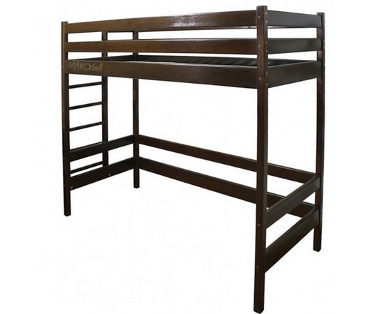 Кровать чердак из массива сосны Вершина, КОД:MS1003, images №1, magsale.ru