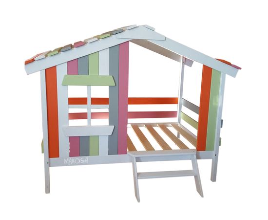 Детская кровать из массива сосны Астрид, КОД:MS8890, images №7, magsale.ru