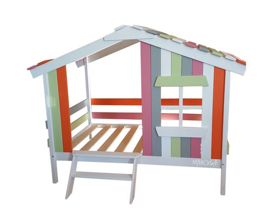 Детская кровать из массива сосны Астрид, КОД:MS8890, images №1, magsale.ru