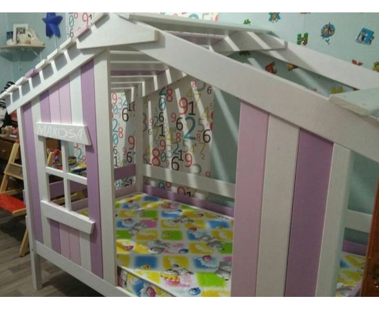 Детская кровать из массива сосны Астрид, КОД:MS8890, images №5, magsale.ru