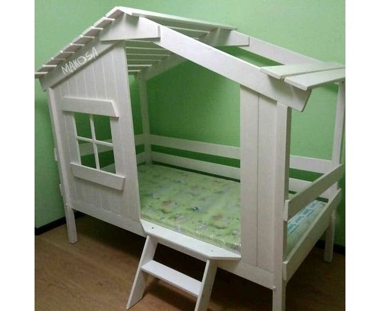 Детская кровать из массива сосны Астрид, КОД:MS8890, images №3, magsale.ru