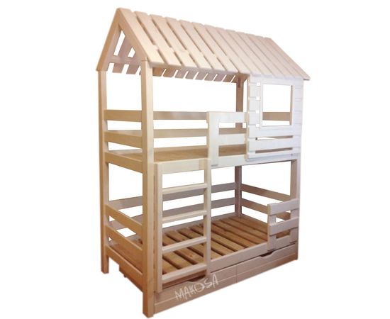 Двухъярусная кровать-домик Цитрус, КОД:MS8888, images №2, magsale.ru