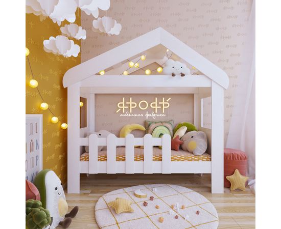 Детская кровать Домик Ярофф, КОД:ЯМД99, images №2, magsale.ru