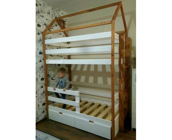 Двухъярусная кровать из сосны Немо, КОД:MS8902, images №3, magsale.ru Двухъярусная кровать из сосны Немо, КОД:MS8902, images №3, magsale.ru