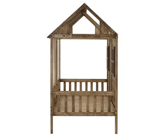 Детская кровать-домик с ящиками из массива Ранчо-2, КОД:MS8910, images №10, magsale.ru