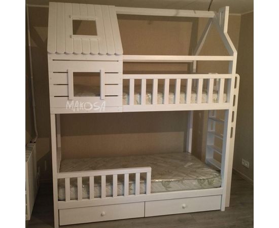 Двухъярусная кровать из сосны Садко, КОД:MS8902, images №3, magsale.ru