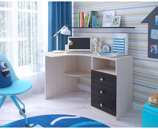 Письменный стол с тумбой Кадет, КОД:ЯПС221, images №2, magsale.ru Письменный стол с тумбой Кадет, КОД:ЯПС221, images №2, magsale.ru