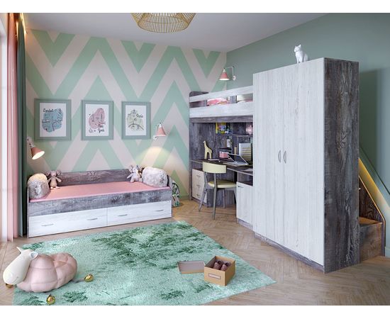 Односпальная кровать Юта, КОД:ЯЮ855, images №4, magsale.ru