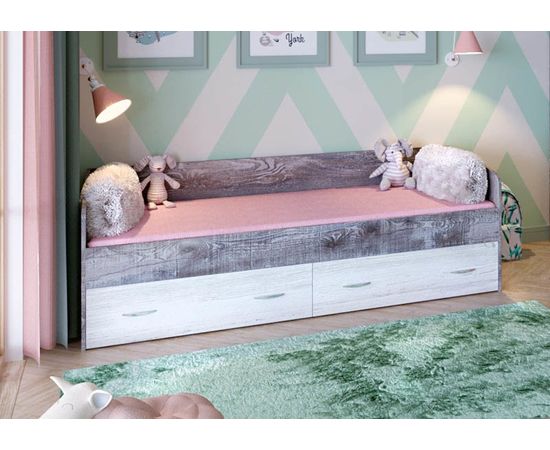 Односпальная кровать Юта, КОД:ЯЮ855, images №1, magsale.ru