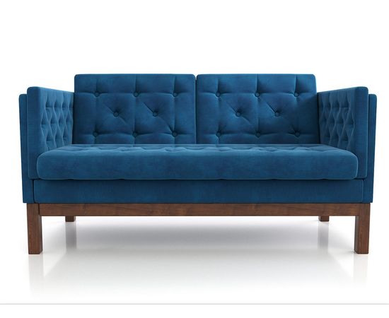 Диван Айверс М Chenille Орех Blue, КОД:АНД165394, images №1, magsale.ru