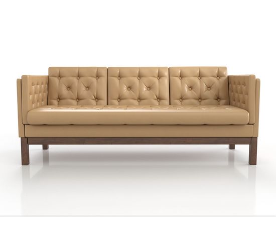 Диван Айверс Б Eco-leather Орех Cream, КОД:АНД230725, images №1, magsale.ru