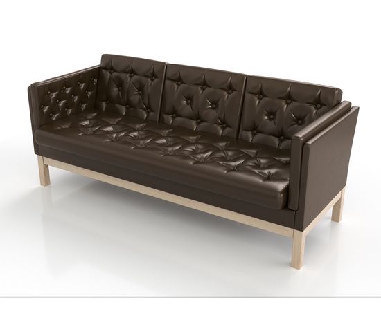 Диван Айверс Б Eco-leather Сосна Dark Brown, КОД:АНД230726, images №2, magsale.ru