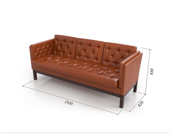 Диван Айверс Б Eco-leather Венге Orange, КОД:АНД230724, images №6, magsale.ru