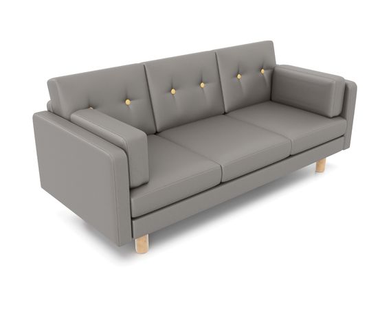 Диван Ингвар Б Textile Eco-leather Grey, КОД:АНД2851058, images №3, magsale.ru