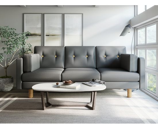 Диван Ингвар Б Textile Eco-leather Grey, КОД:АНД2851058, images №6, magsale.ru