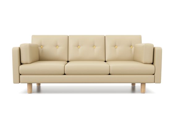 Диван Ингвар Б Textile Eco-leather Milk, КОД:АНД2851056, images №1, magsale.ru