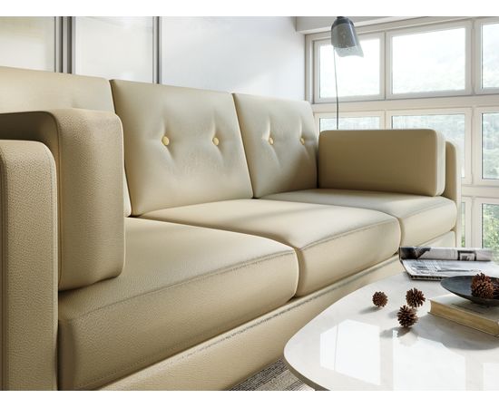 Диван Ингвар Б Textile Eco-leather Milk, КОД:АНД2851056, images №5, magsale.ru