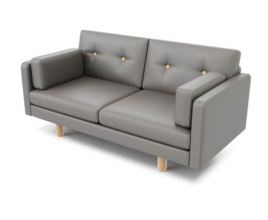 Диван Ингвар М Eco-leather Grey, КОД:АНД2841055, images №2, magsale.ru