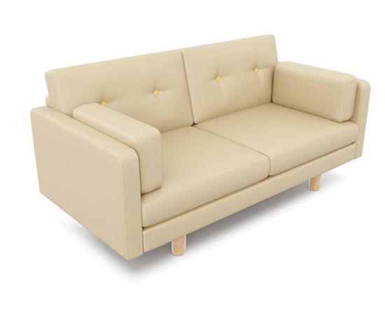 Диван Ингвар М Eco-leather Milk, КОД:АНД2841053, images №7, magsale.ru