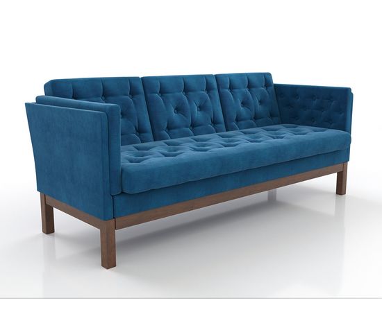 Диван Айверс Б Chenille Орех Blue, КОД:АНД229721, images №4, magsale.ru