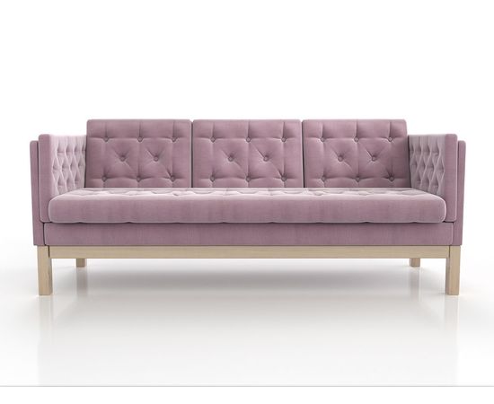 Диван Айверс Б Chenille Сосна Pink, КОД:АНД229722, images №1, magsale.ru