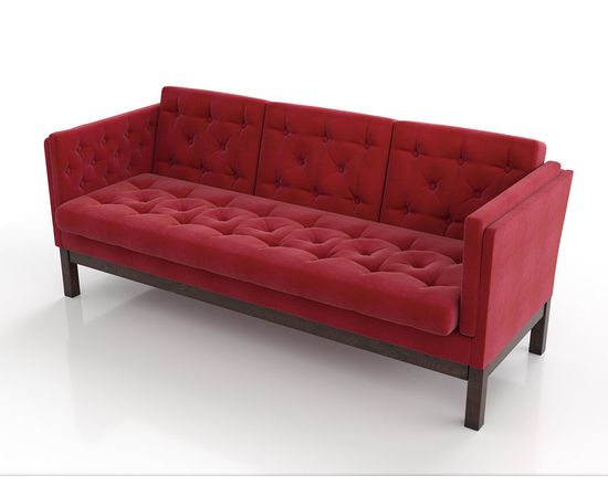 Диван Айверс Б Chenille Венге Red, КОД:АНД229720, images №2, magsale.ru