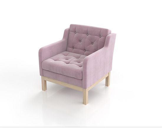Кресло Айверс Сhenille Сосна Pink, КОД:АНД2196578281, images №2, magsale.ru
