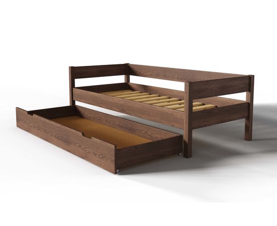Кровать из массива с ящиком Алекса Nut, КОД:АНД19470, images №2, magsale.ru