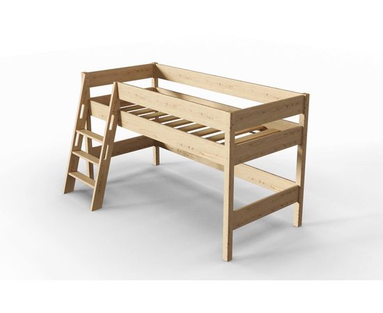 Кровать-чердак из массива Линда Lak, КОД:АНД20783, images №3, magsale.ru