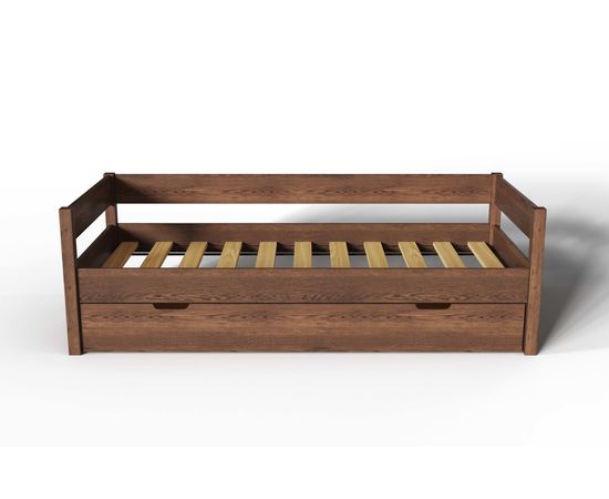 Кровать из массива с ящиком Алекса Nut, КОД:АНД19470, images №4, magsale.ru