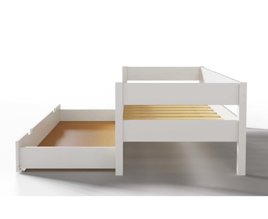 Кровать из массива с ящиком Алекса White, КОД:АНД19471, images №5, magsale.ru