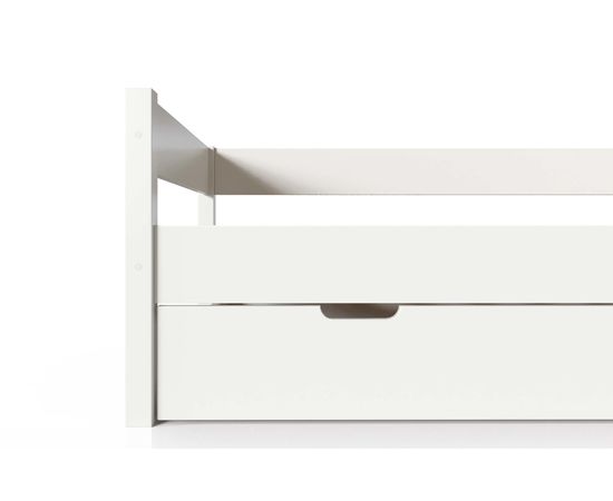 Кровать из массива с ящиком Алекса White, КОД:АНД19471, images №6, magsale.ru