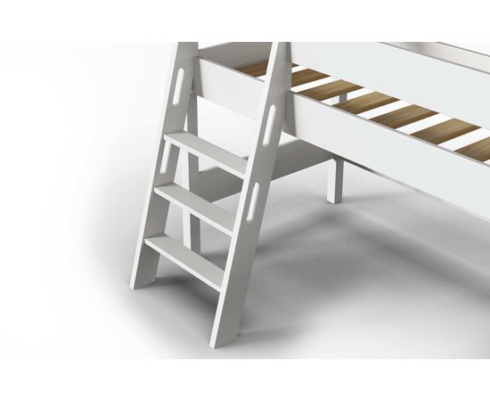 Кровать-чердак из массива Линда White, КОД:АНД20781, images №6, magsale.ru