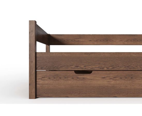 Кровать из массива с ящиком Алекса Nut, КОД:АНД19470, images №6, magsale.ru