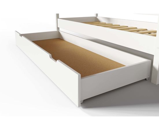 Кровать из массива с ящиком Алекса White, КОД:АНД19471, images №7, magsale.ru