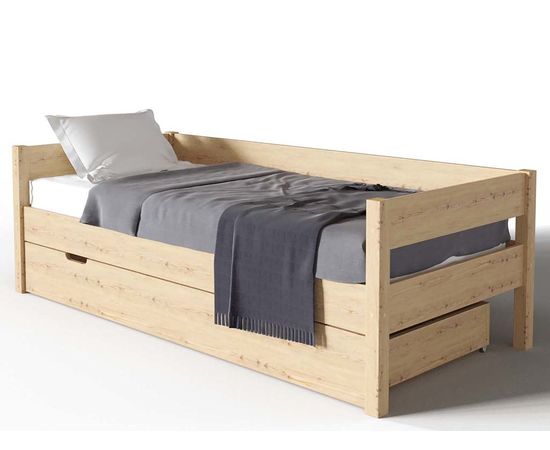 Кровать из массива с ящиком Алекса Lak, КОД:АНД19469, images №1, magsale.ru