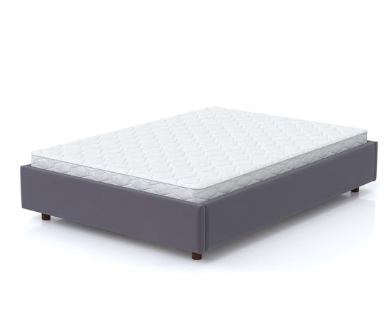 Кровать SleepBox Velvet Gray-Blue, КОД:АНД221686, images №1, magsale.ru