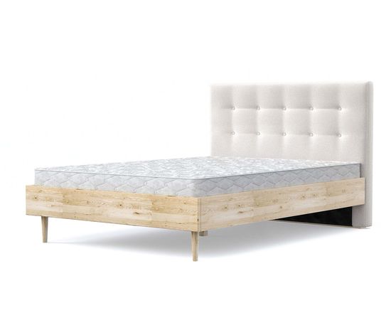 Кровать Альмена Chenille White, КОД:АНД227714, images №2, magsale.ru