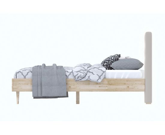 Кровать Альмена Chenille White, КОД:АНД227714, images №5, magsale.ru