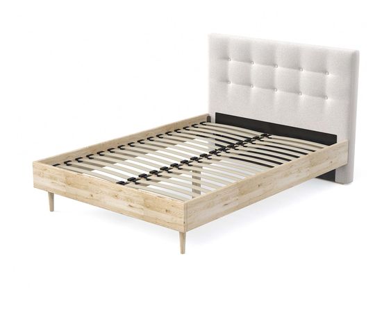 Кровать Альмена Chenille White, КОД:АНД227714, images №6, magsale.ru