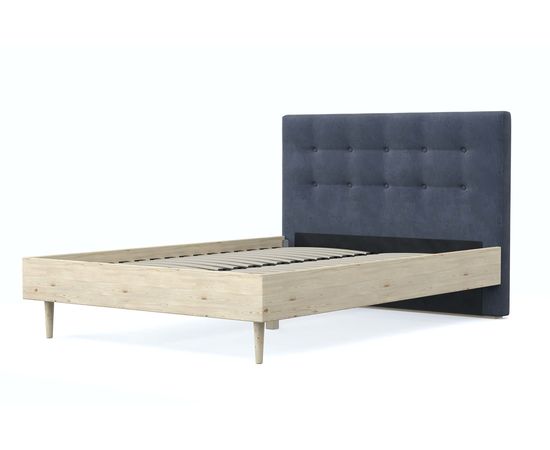 Кровать Альмена Chenille Grey, КОД:АНД227713, images №3, magsale.ru