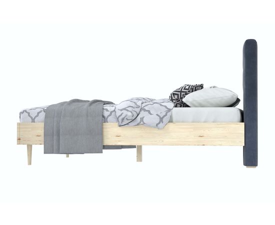 Кровать Альмена Chenille Grey, КОД:АНД227713, images №5, magsale.ru