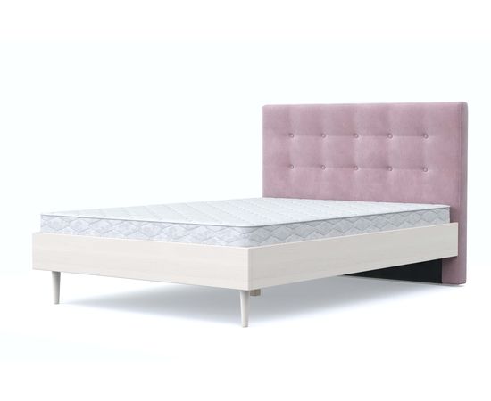 Кровать Альмена Chenille Pink, КОД:АНД227712, images №2, magsale.ru