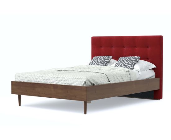 Кровать Альмена Chenille Red, КОД:АНД227711, images №1, magsale.ru