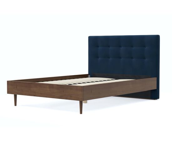 Кровать Альмена Velvet Blue, КОД:АНД226710, images №3, magsale.ru